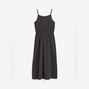 GAP Charcoal Gray Sleeveless Comfy Relaxed Fit Maxi Dress Women’s Size Small